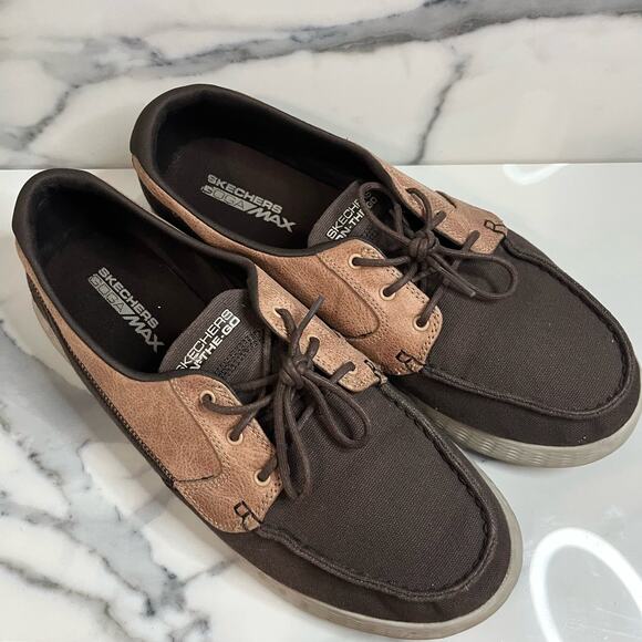 Skechers | Men's Brown Go Glide High Seas Slip On Comfort Loafer Sz 12 - Picture 2 of 7